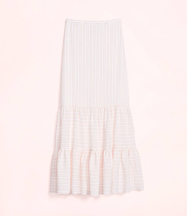 Lately Striped Maxi Skirt