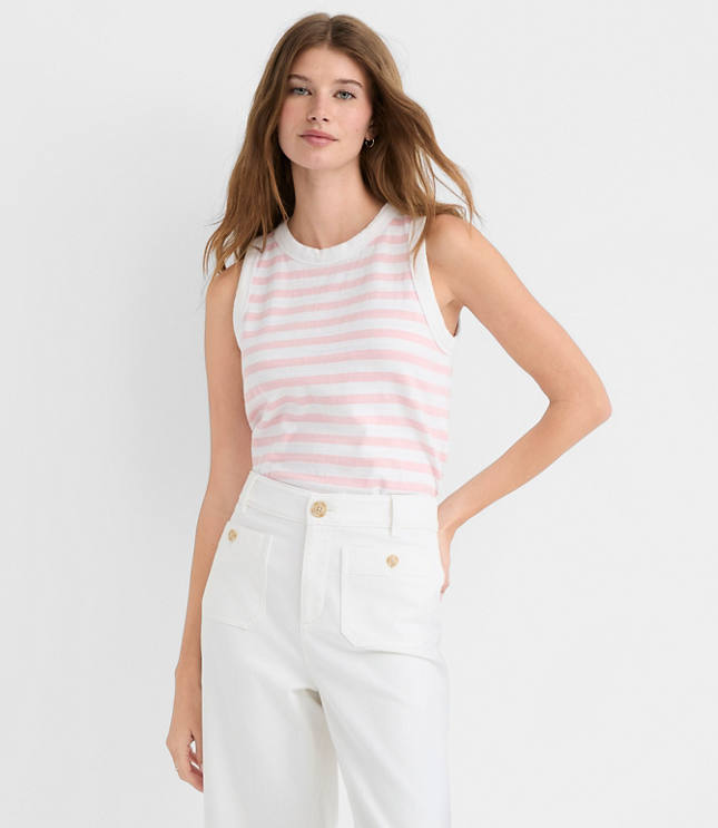 Striped Harbor Tank Top carousel Product Image 1