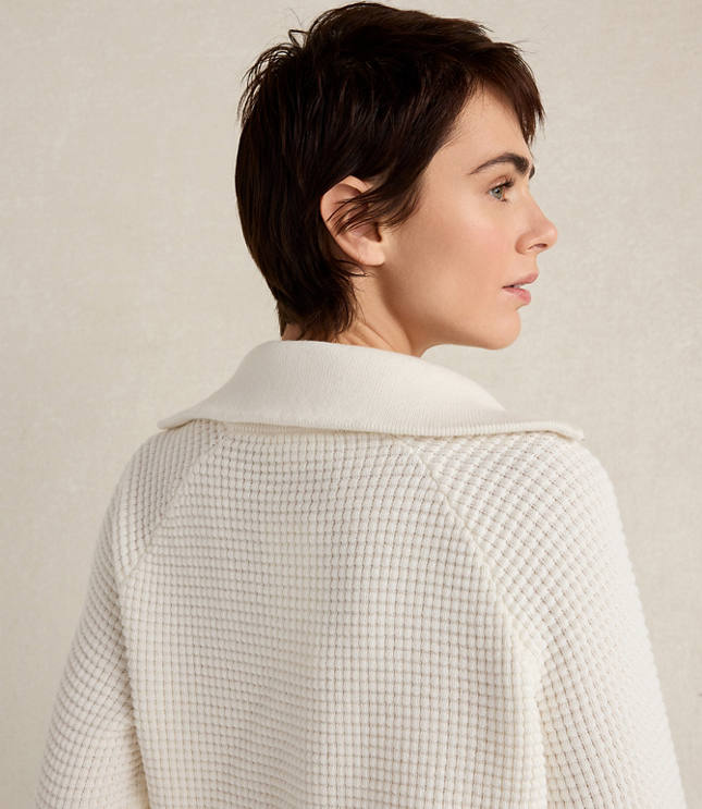 Haven Well Within Organic Cotton Cashmere Waffle Pullover