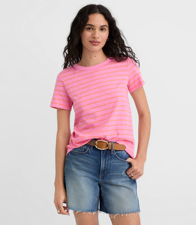 Striped Everyday Crew Tee