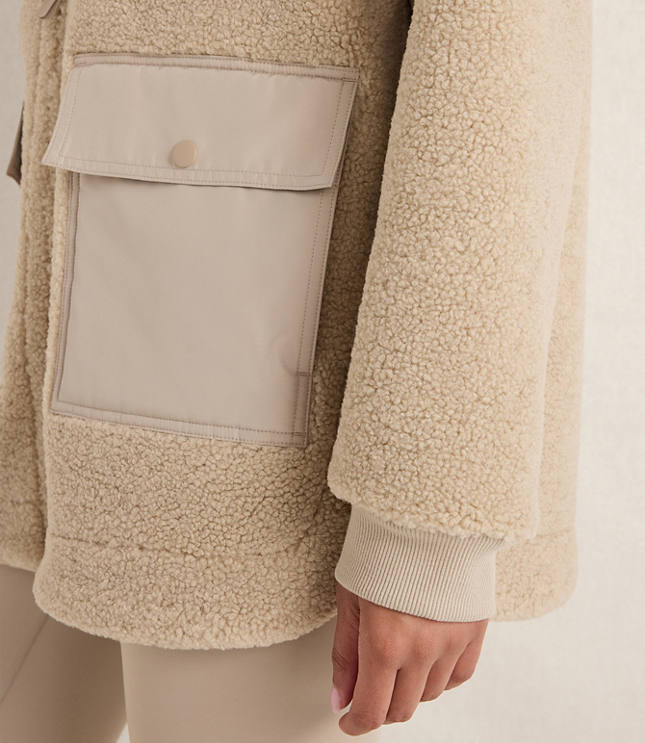 Haven Well Within Sherpa Oversized Jacket