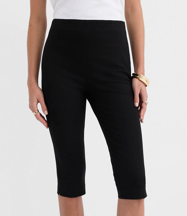 Petite Slim Crop Pants in Bi-Stretch