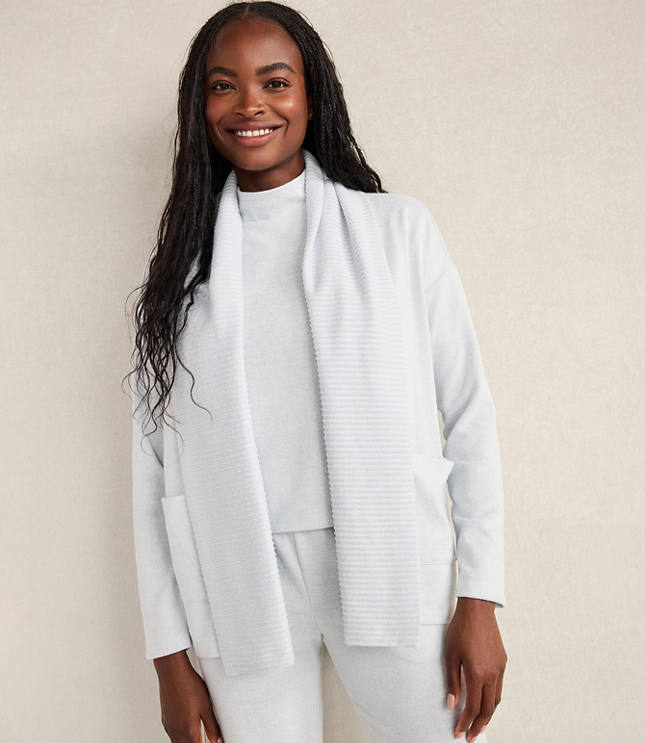 Haven Well Within Cozy Knit Open Front Cardigan