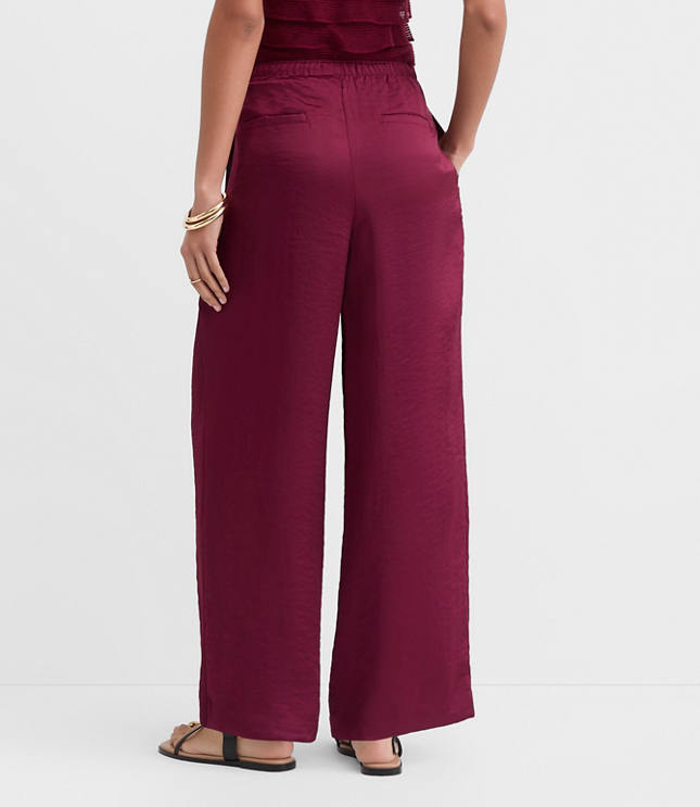 Sawyer Pull On Pants in Satin
