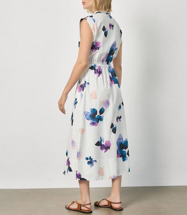 Lilla P Gusset Sleeve Maxi Dress