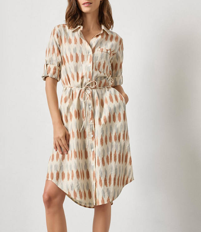 Lilla P Ikat Shirt Dress