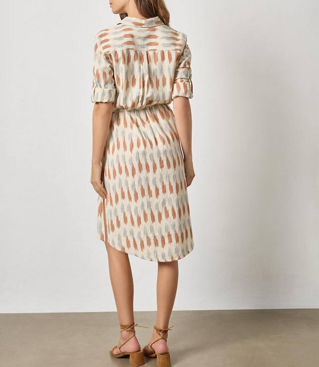 Lilla P Ikat Shirt Dress