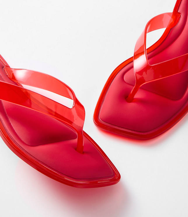 Jelly Thong Sandals