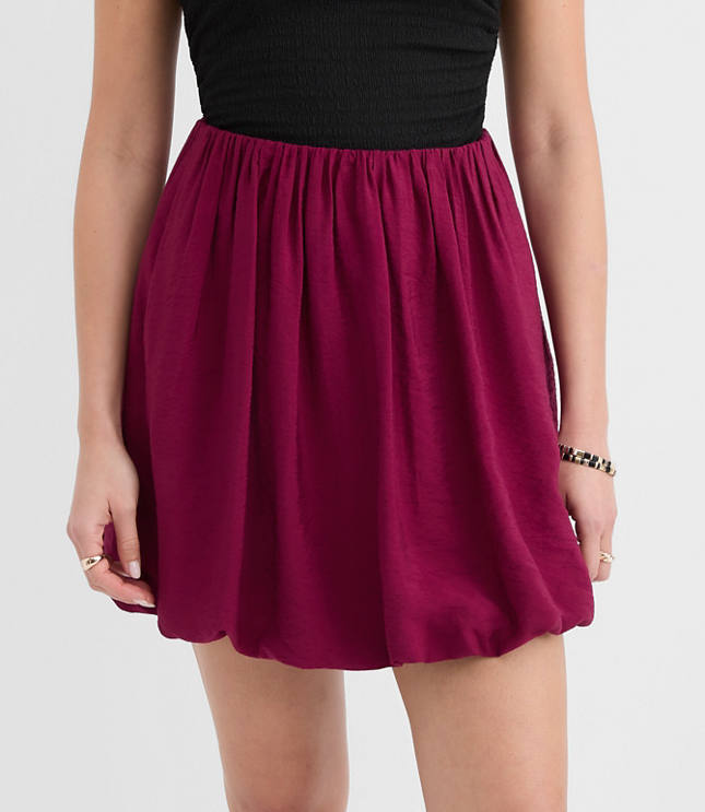 Petite Bubble Mini Pocket Skirt carousel Product Image 2
