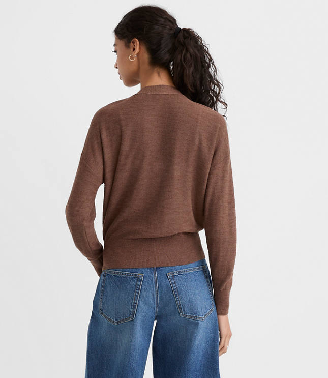 Petite Modern V-Neck Cardigan