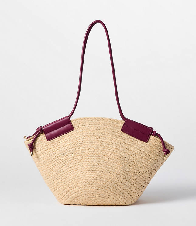 Raffia Tote Bag