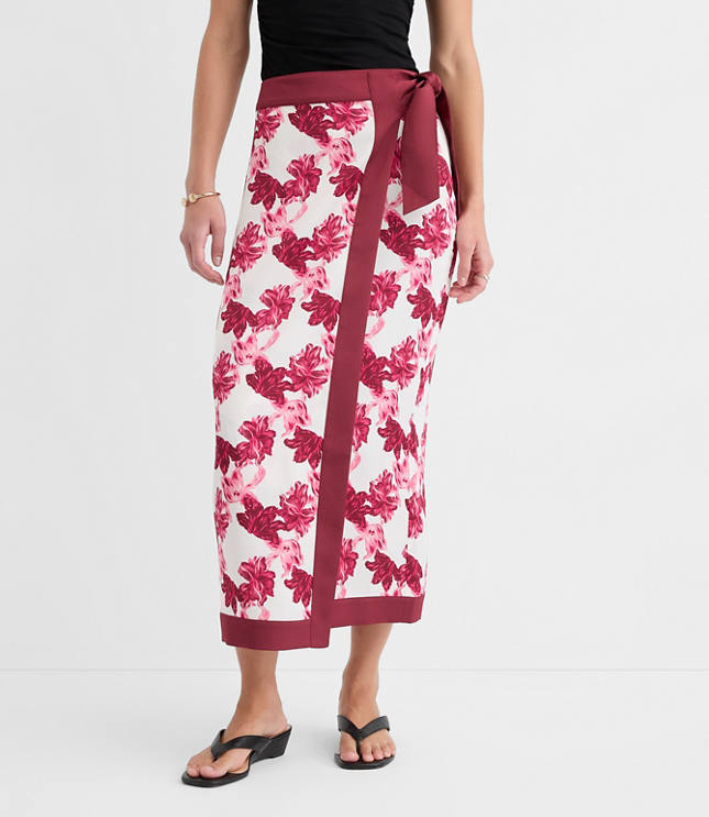 Lily Wrap Midi Skirt