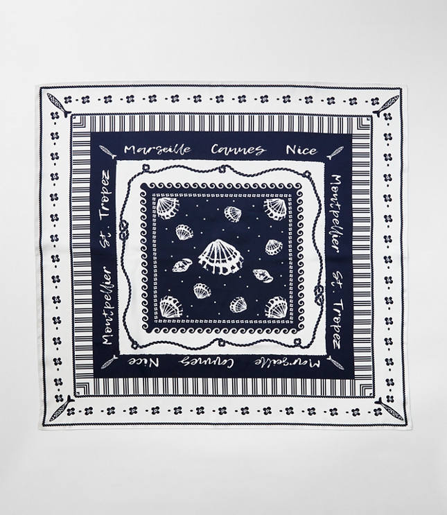 French Riviera Square Scarf - image 2
