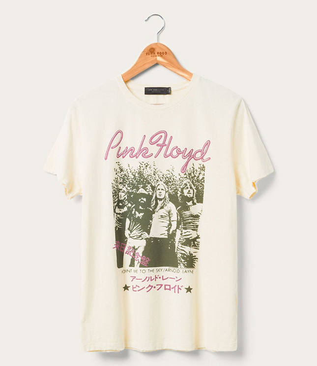 Junk Food Pink Floyd "Point Me to the Sky" Vintage Tee