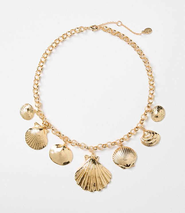 Seashell Statement Necklace carousel Product Image 1