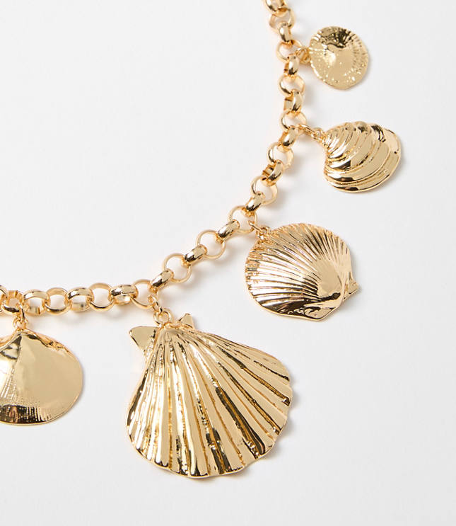 Seashell Statement Necklace carousel Product Image 2