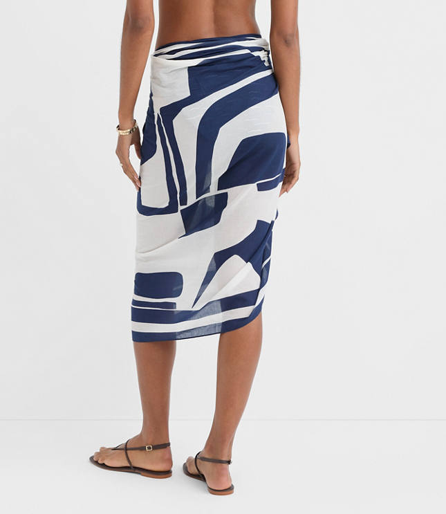 LOFT Beach Geo Sarong carousel Product Image 3