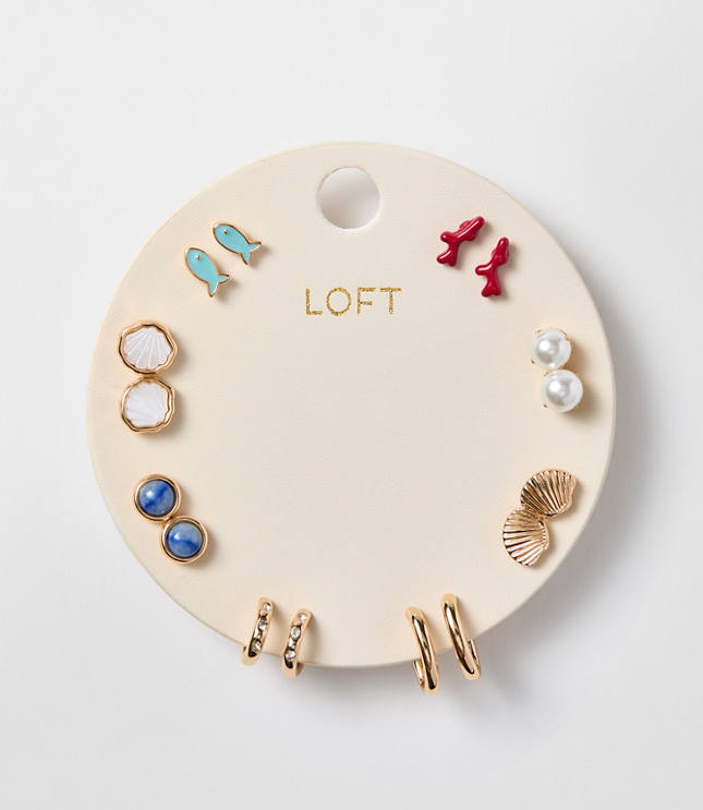 Sea Life Stud Earring Set carousel Product Image 1