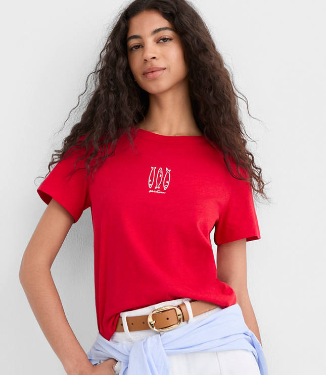 Sardina Everyday Crew Tee carousel Product Image 1