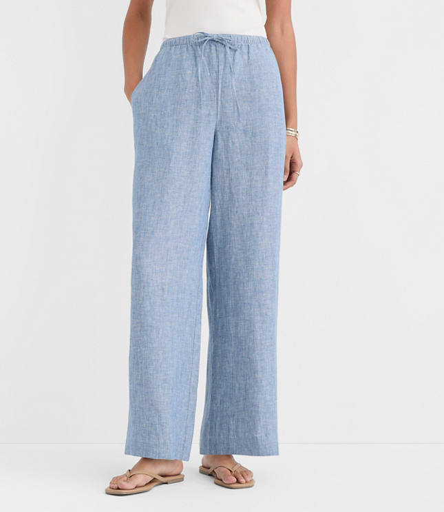 Sawyer Pull On Pants in Linen
