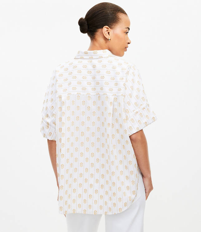 Petite Clip Everyday Henley Dolman Shirt