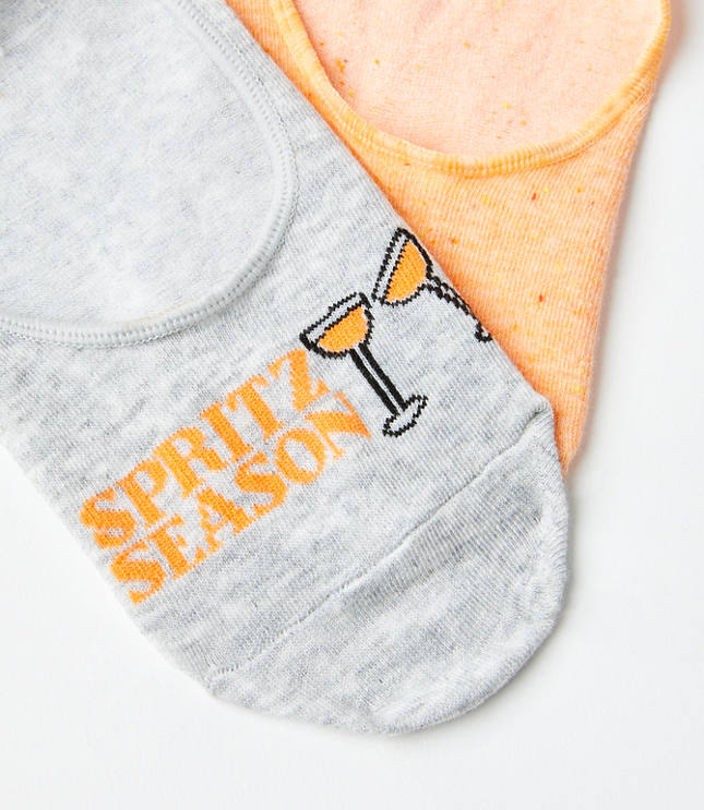 Spritz Season No Show Sock Set