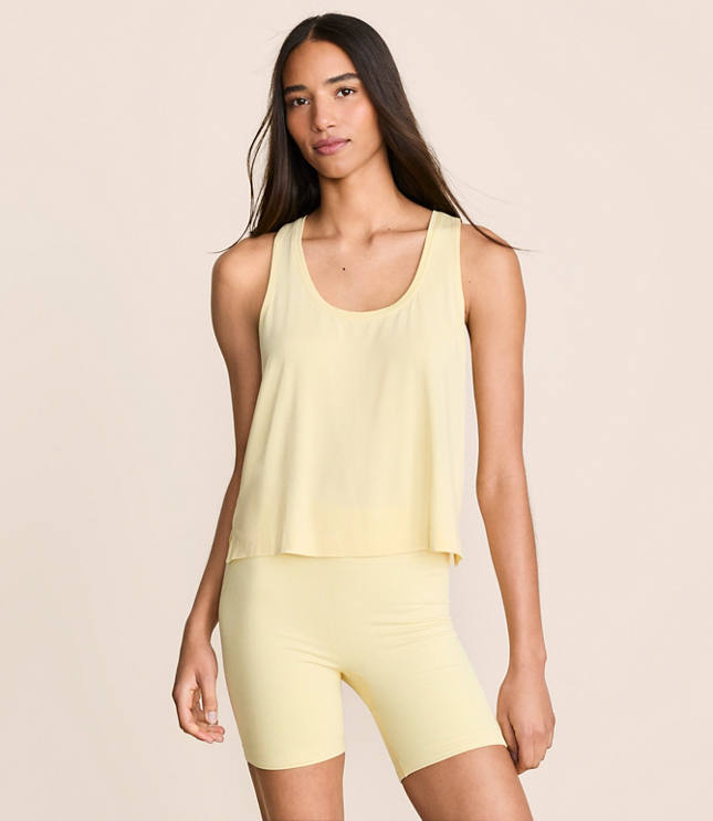 Lou & Grey Softened Scoop Neck Tank Top