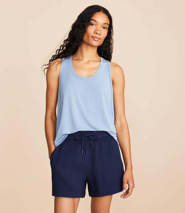 Lou & Grey Softened Scoop Neck Tank Top