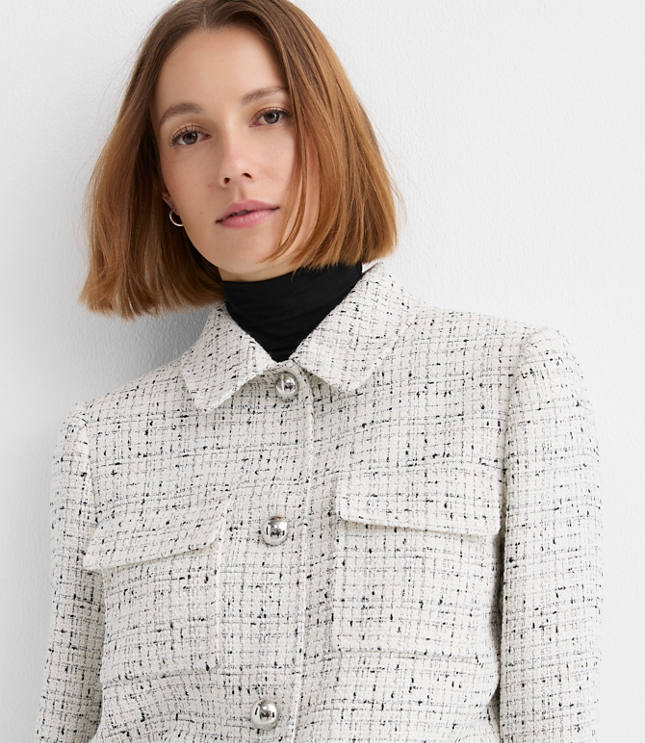 Tweed Patch Pocket Jacket