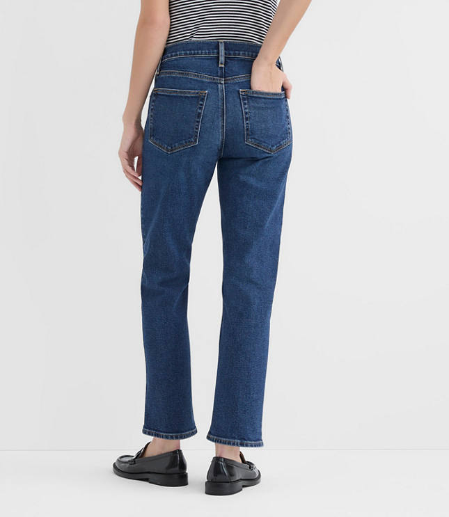 Rivete Tall Mid Rise Slim Jeans in Muse Wash