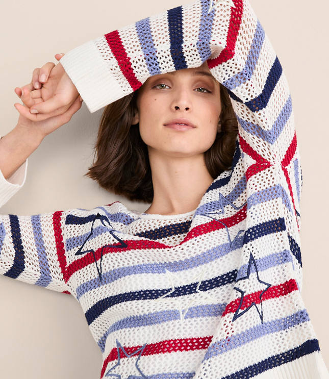Lou & Grey Stars & Stripes Sweater