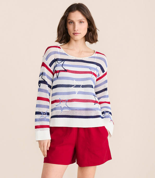 Lou & Grey Stars & Stripes Sweater