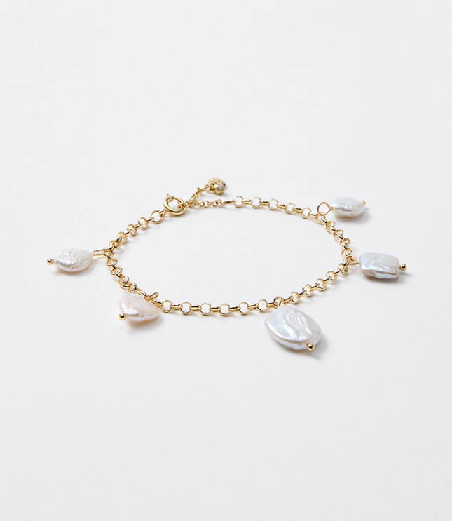 Mother Of Pearl Statement Bracelet
