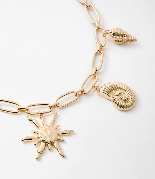 Seashell Statement Necklace