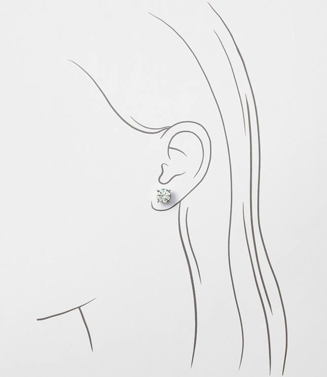 Multicolored Sparkle Stud Earring Set