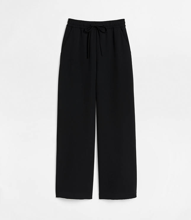 Tall LOFT Versa Crepe Drape Drawstring Pants