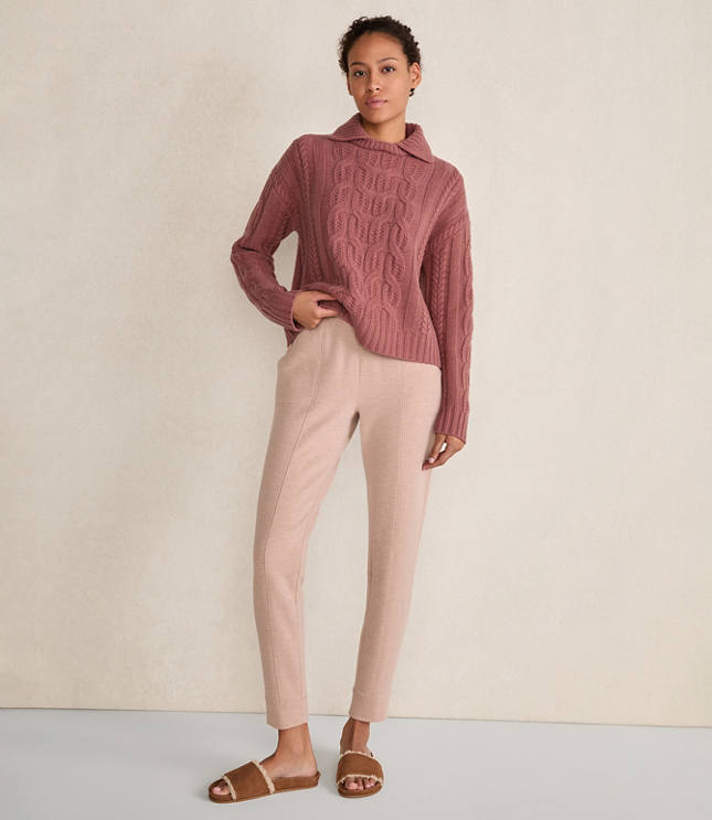 Haven Well Within Cashmere Cable Collared Sweater