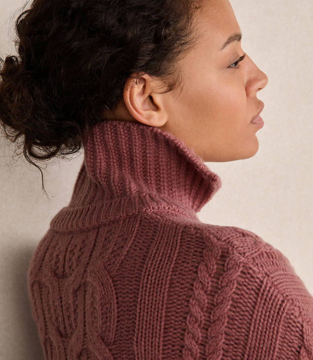 Haven Well Within Cashmere Cable Collared Sweater