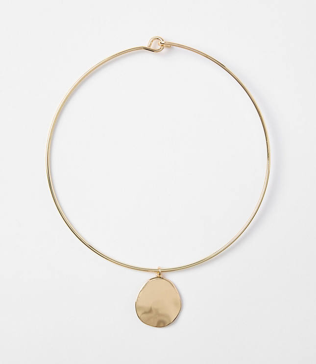 Molded Coin Necklace