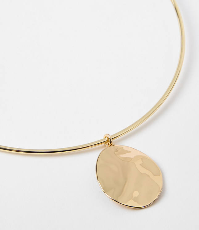 Molded Coin Necklace