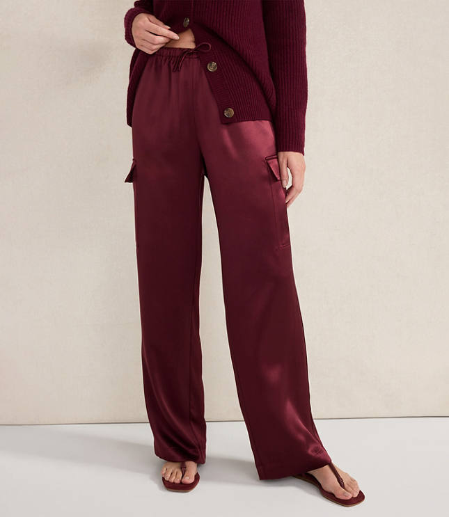 Haven Well Within Silk Cargo Pants