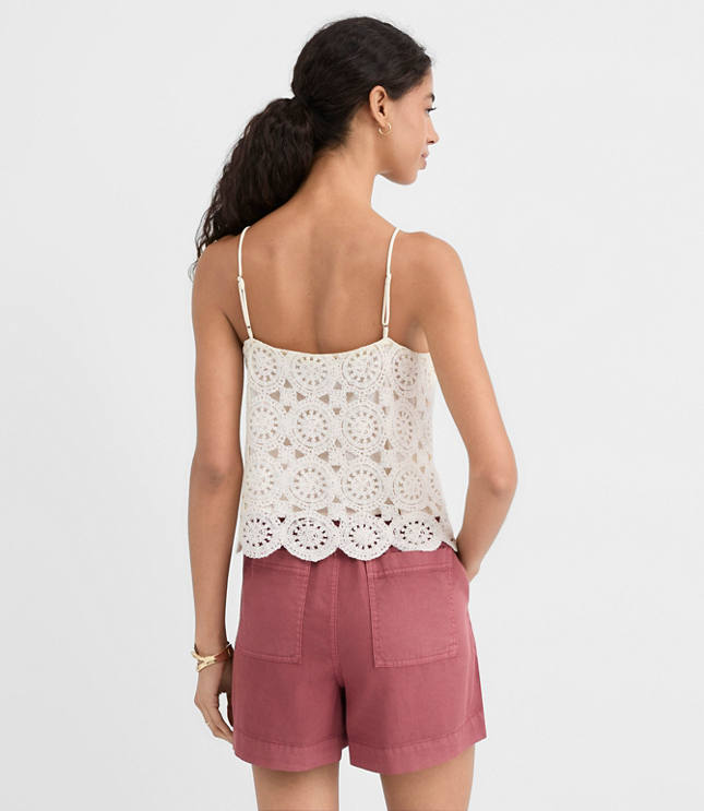Circle Crochet Cami