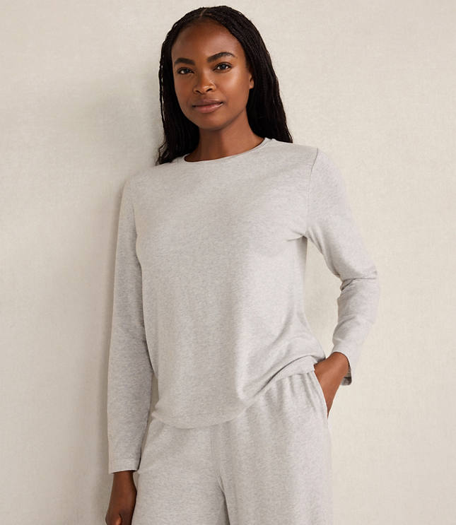 Haven Well Within Cotton Modal Brushed Jersey Crewneck
