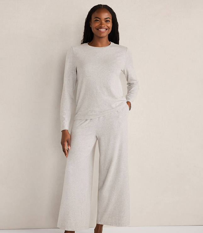 Haven Well Within Cotton Modal Brushed Jersey Crewneck