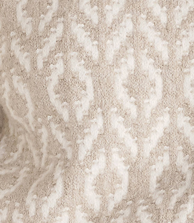 Haven Well Within Organic Cotton Blend Diamond Stitch Sweater