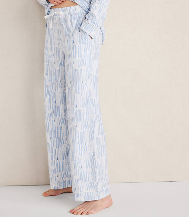 Haven Well Within Organic Cotton Jersey Muted Floral Pajama Pants