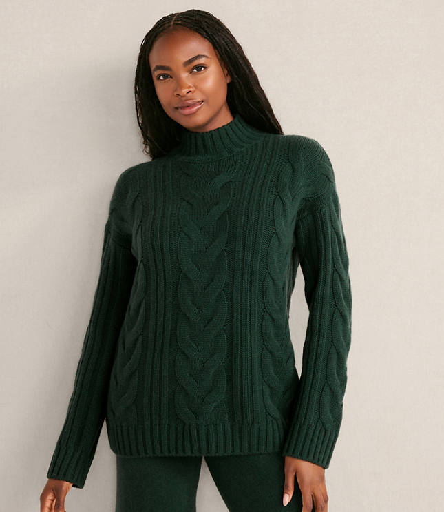 Haven Well Within Cashmere Mock Neck Sweater