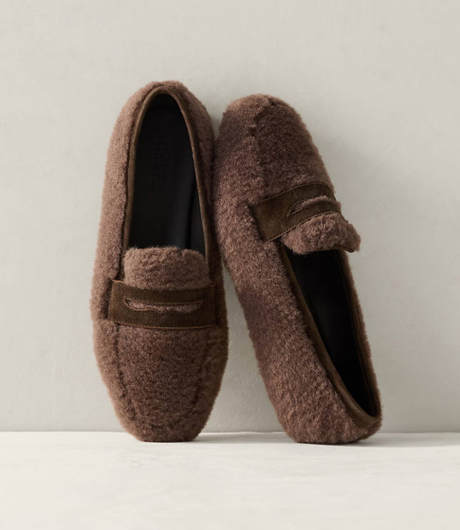 Haven Well Within Sherpa and Leather Moccasins