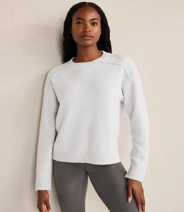 Haven Well Within Boucle Crewneck Sweater