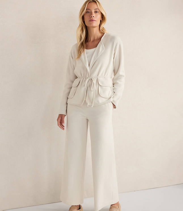 Haven Well Within Brushed Terry Open Front Jacket